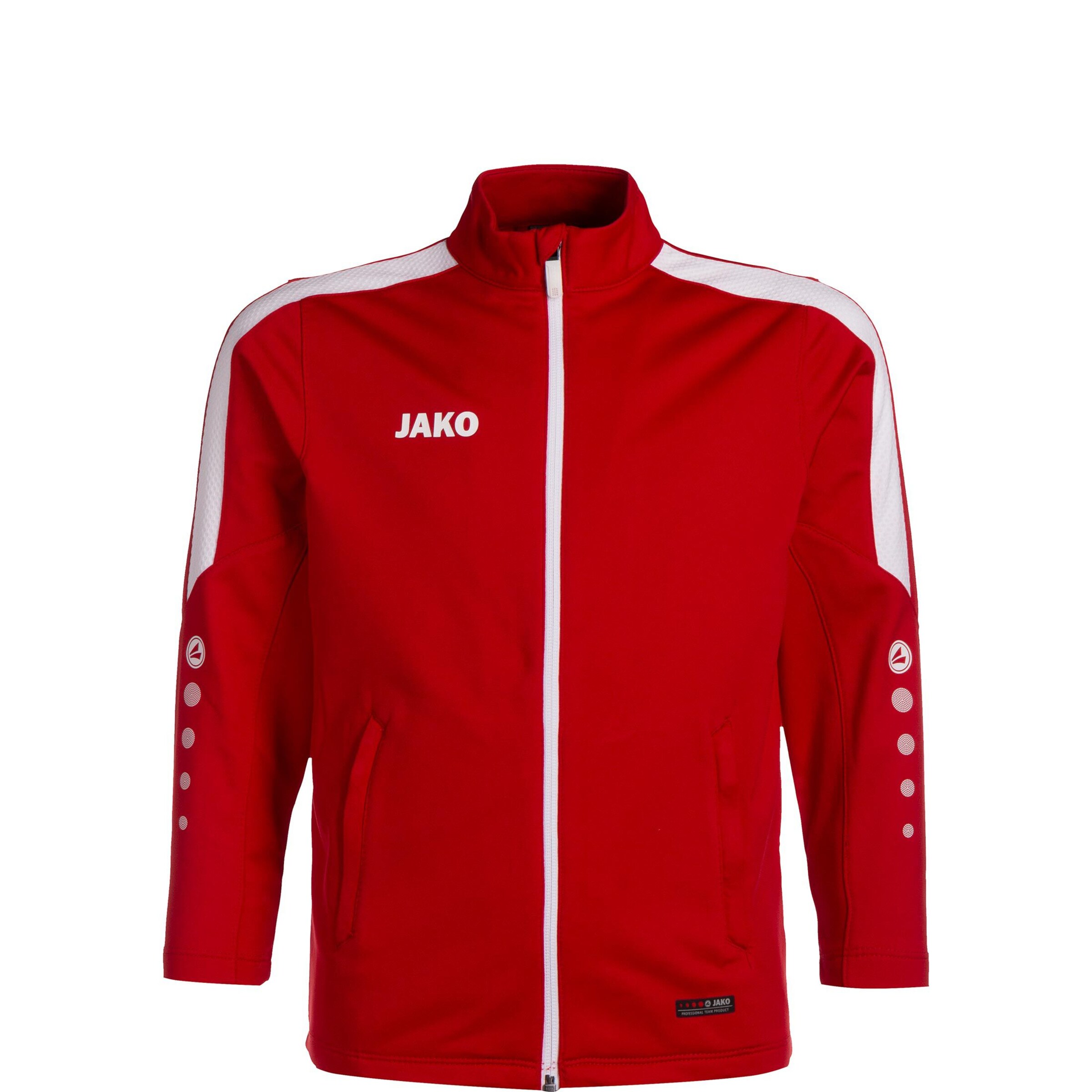 JAKO Sportjacke in Rot: Vorderseite