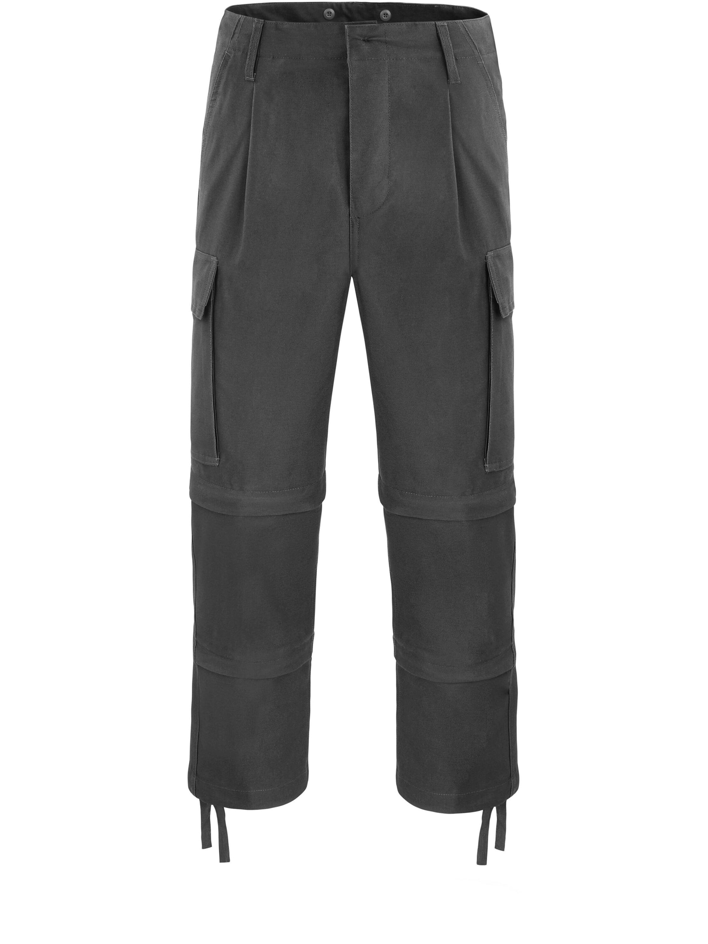 Regular Pantalon outdoor 'Daytona' normani en gris : devant