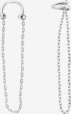 Sofia Milani Ohrringe 'Anchorchain' in Silber: Vorderseite