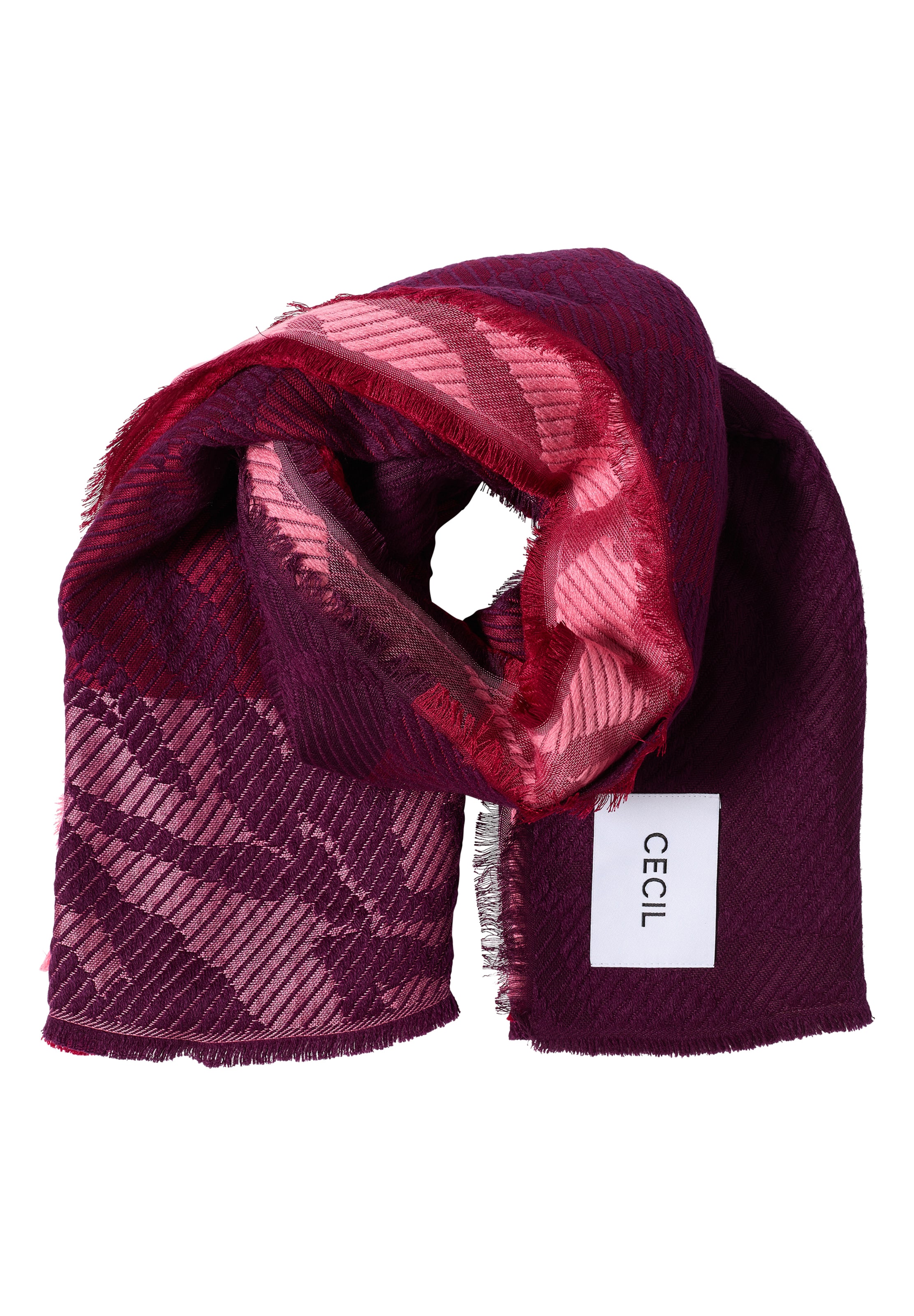 CECIL Wrap in Red: front