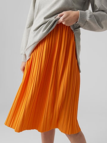 MAMALICIOUS Skirt 'Sasha' in Orange