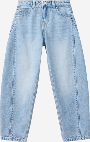 MANGO KIDS Barrel Jeans in Blau: Vorderseite