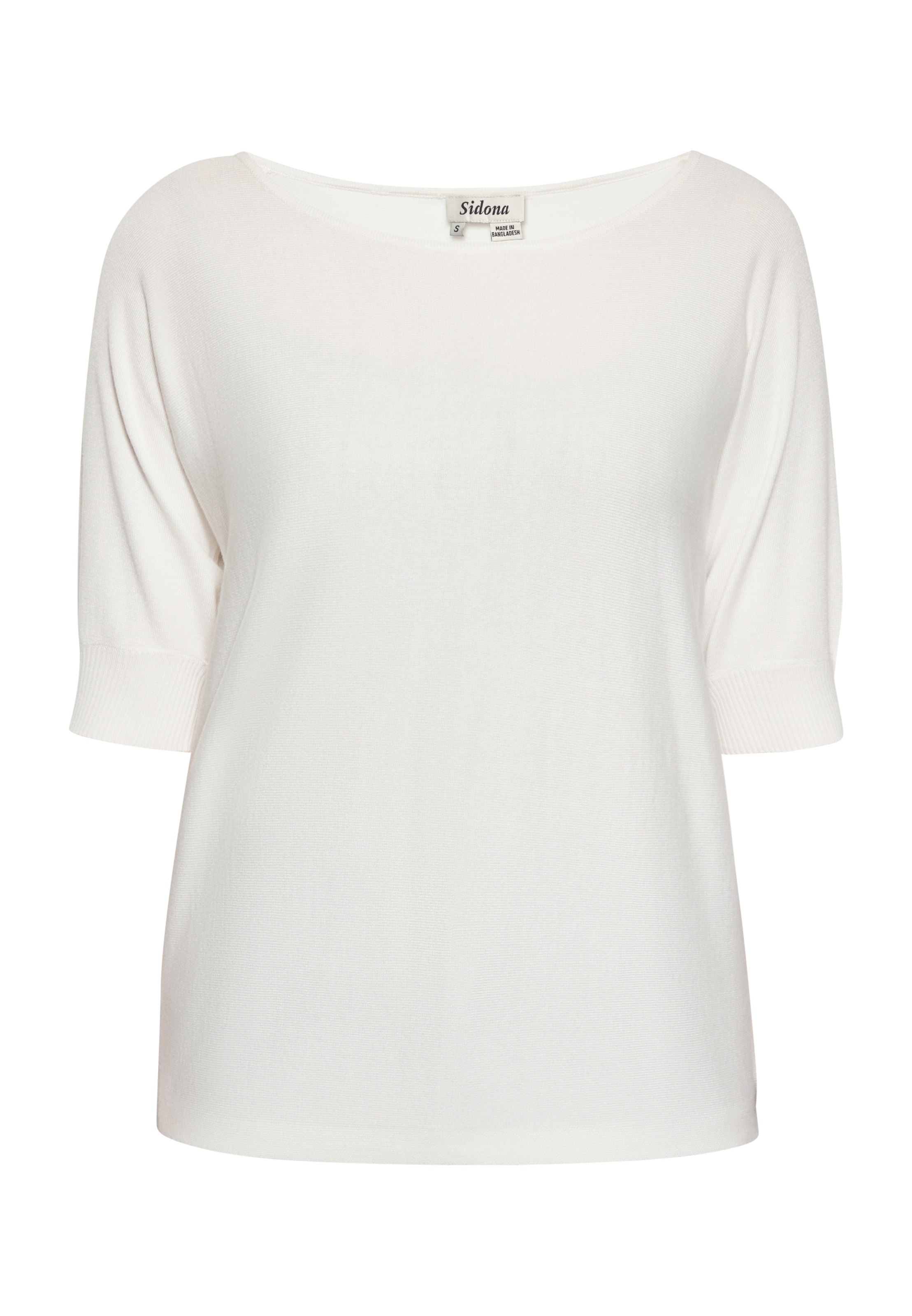 Sidona Pullover in Weiß: Vorderseite