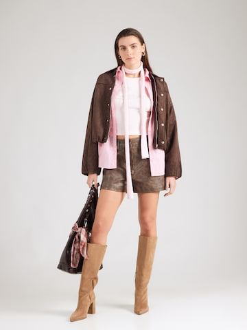 GUESS Tričko - Ružová