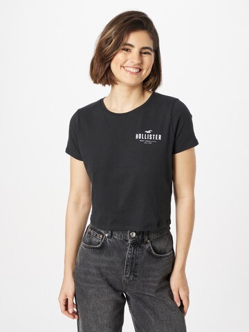 HOLLISTER Shirt in Zwart: voorkant