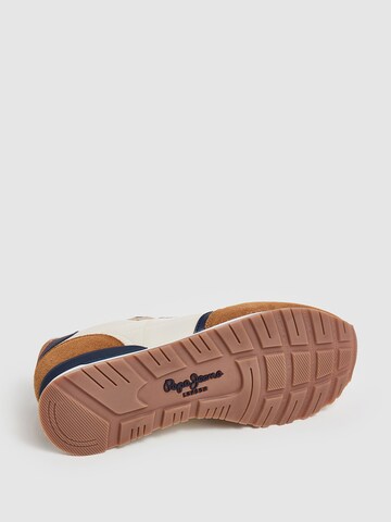 Sneaker bassa 'Brit' di Pepe Jeans in marrone