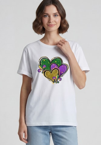 T-shirt usha BLUE LABEL en blanc