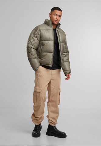 Urban Classics Winter jacket in Green