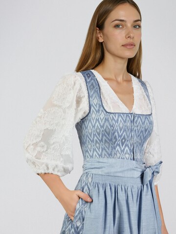 Dirndl 'Hermine' SPIETH & WENSKY en bleu