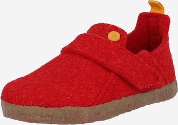 Chaussure basse 'Zermatt' BIRKENSTOCK en rouge : devant