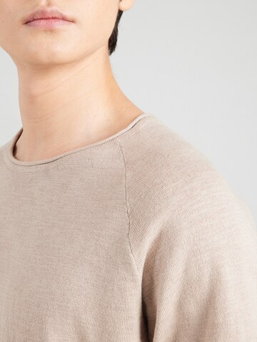 JACK & JONES Pulóver 'JJBREEZE' - bézs