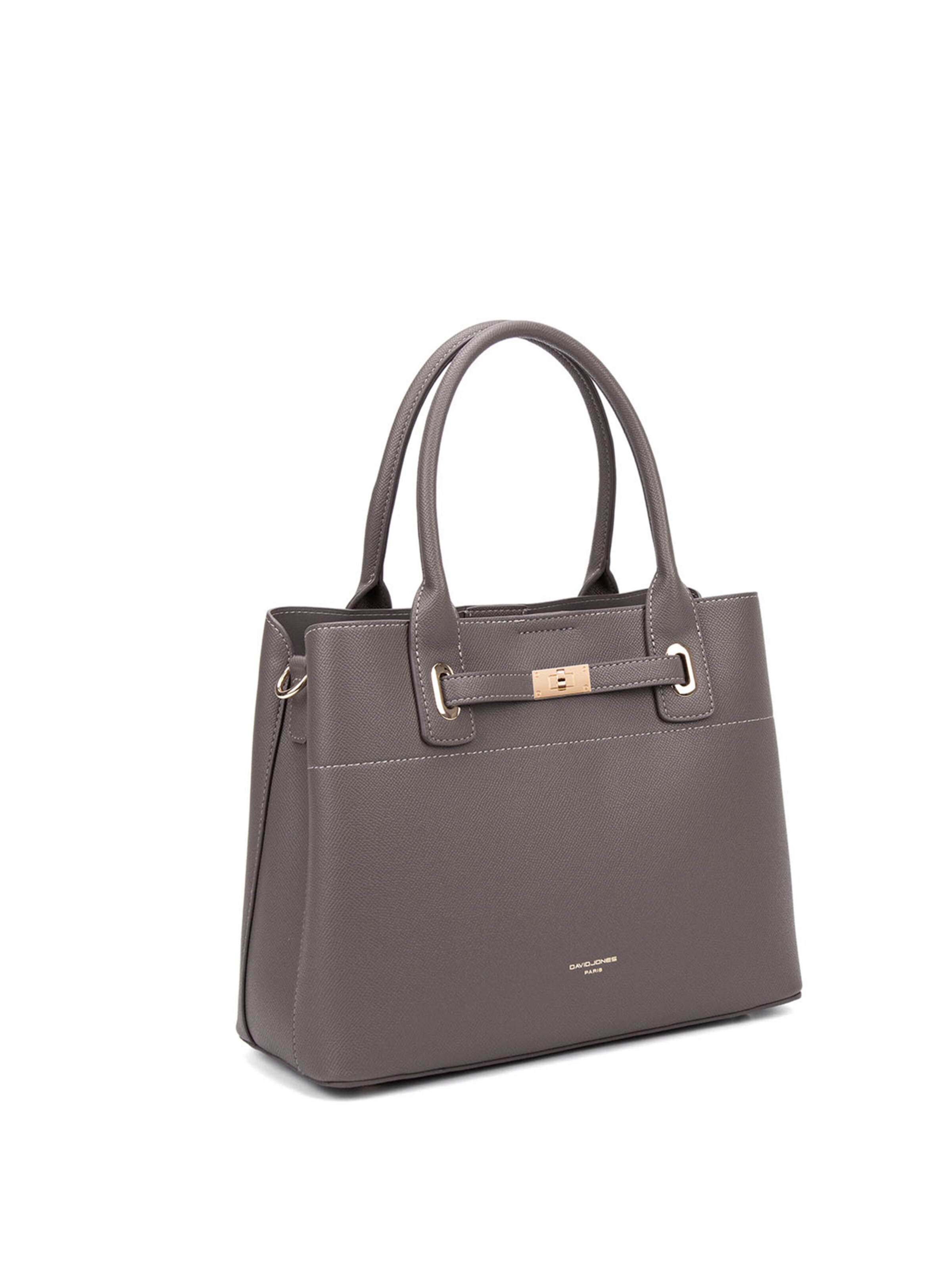 Borsa a mano di David Jones in grigio