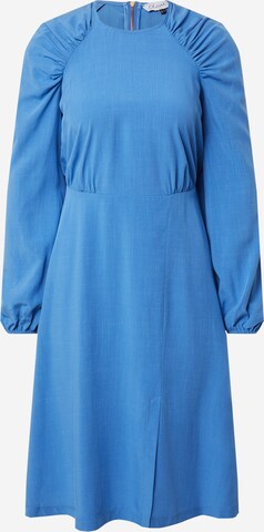 Closet London Dress in Blue: front