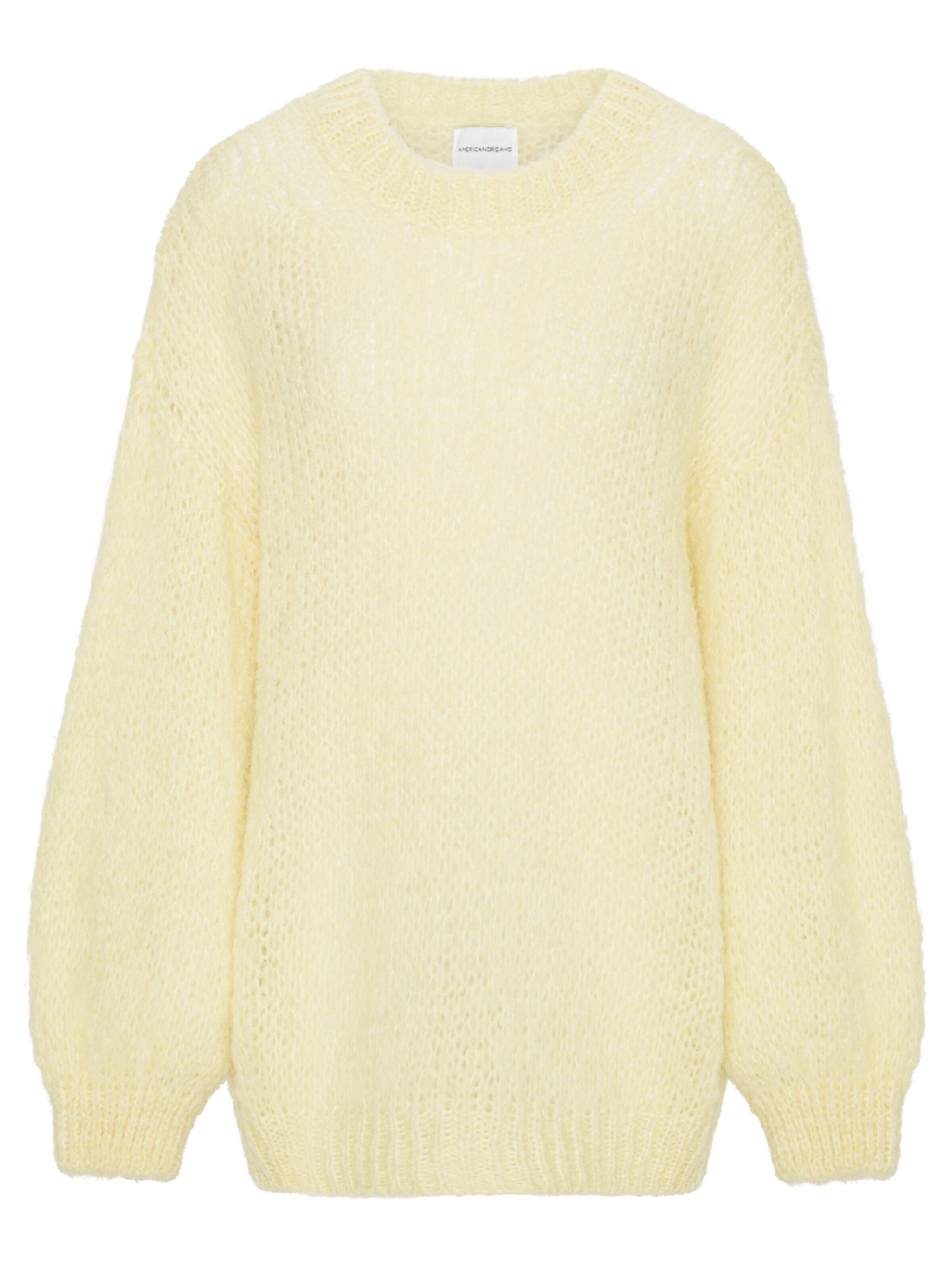 americandreams Sweater 'Pepper' in Yellow: front