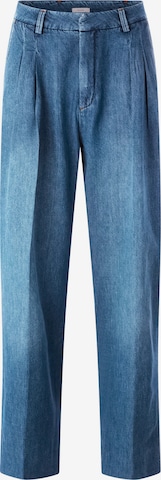 Rich & RoyalLoosefit Traperice s naborima - plava boja: prednji dio