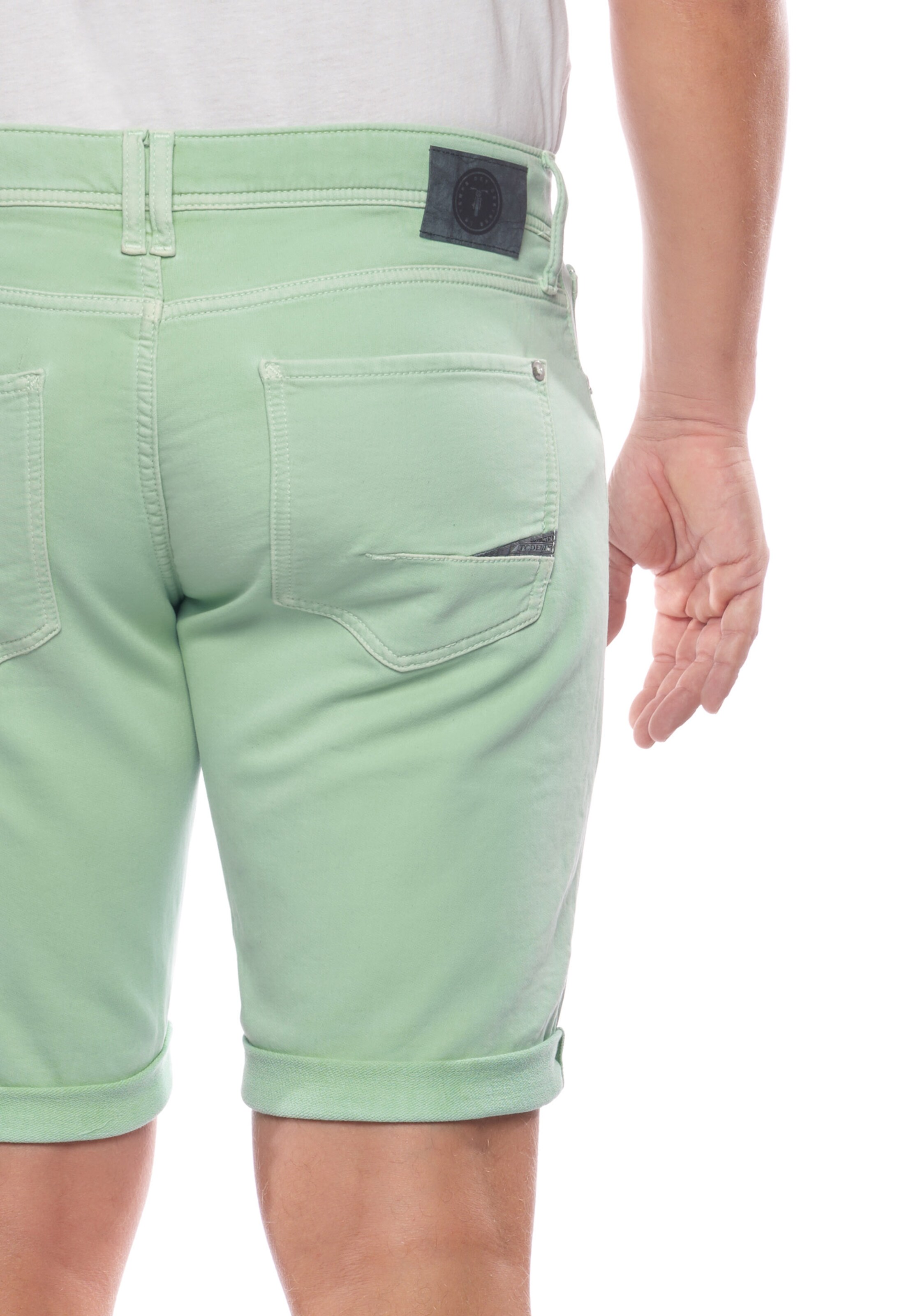 Le Temps Des Cerises Regular Pants 'BODO' in Green