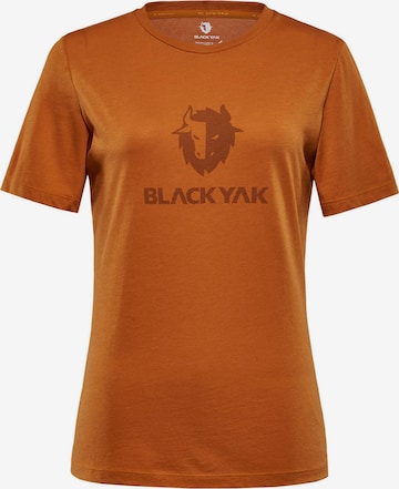 BLACKYAK Performance Shirt 'Ramo' in Orange: front