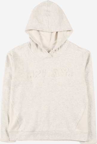 Only Play Girls Athletic Sweatshirt 'Shau' in White: front