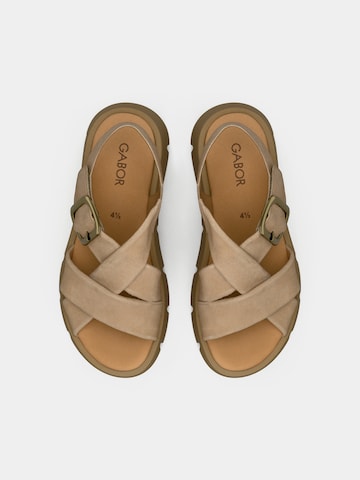 GABOR Sandaal in Bruin