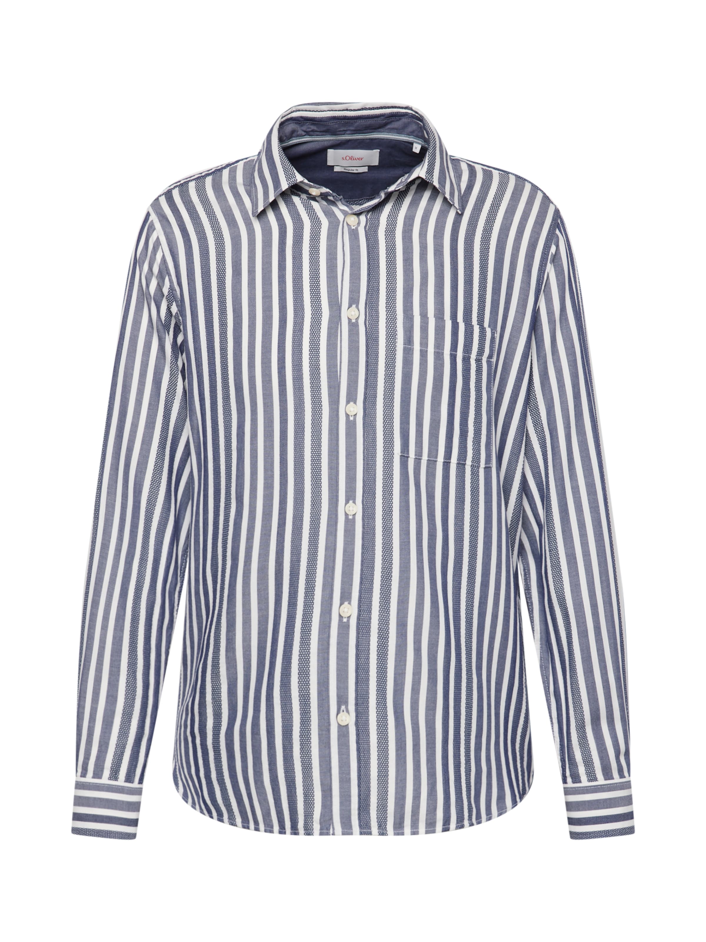 zils s.Oliver Standarta piegriezums Krekls: no priekšpuses