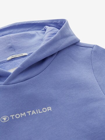 TOM TAILOR Sweatshirt in Blue