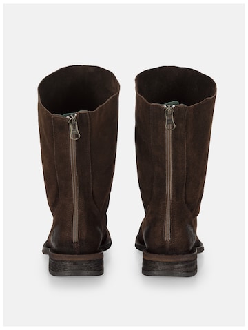 Felmini Wide Fit Ankle Boots in Brown