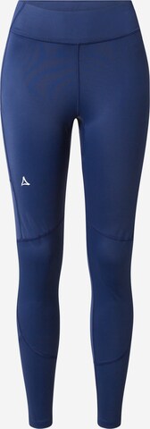 Pantaloni sport 'Imada' de la Schöffel pe albastru: față
