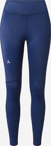 Schöffel Workout Pants 'Imada' in Blue: front