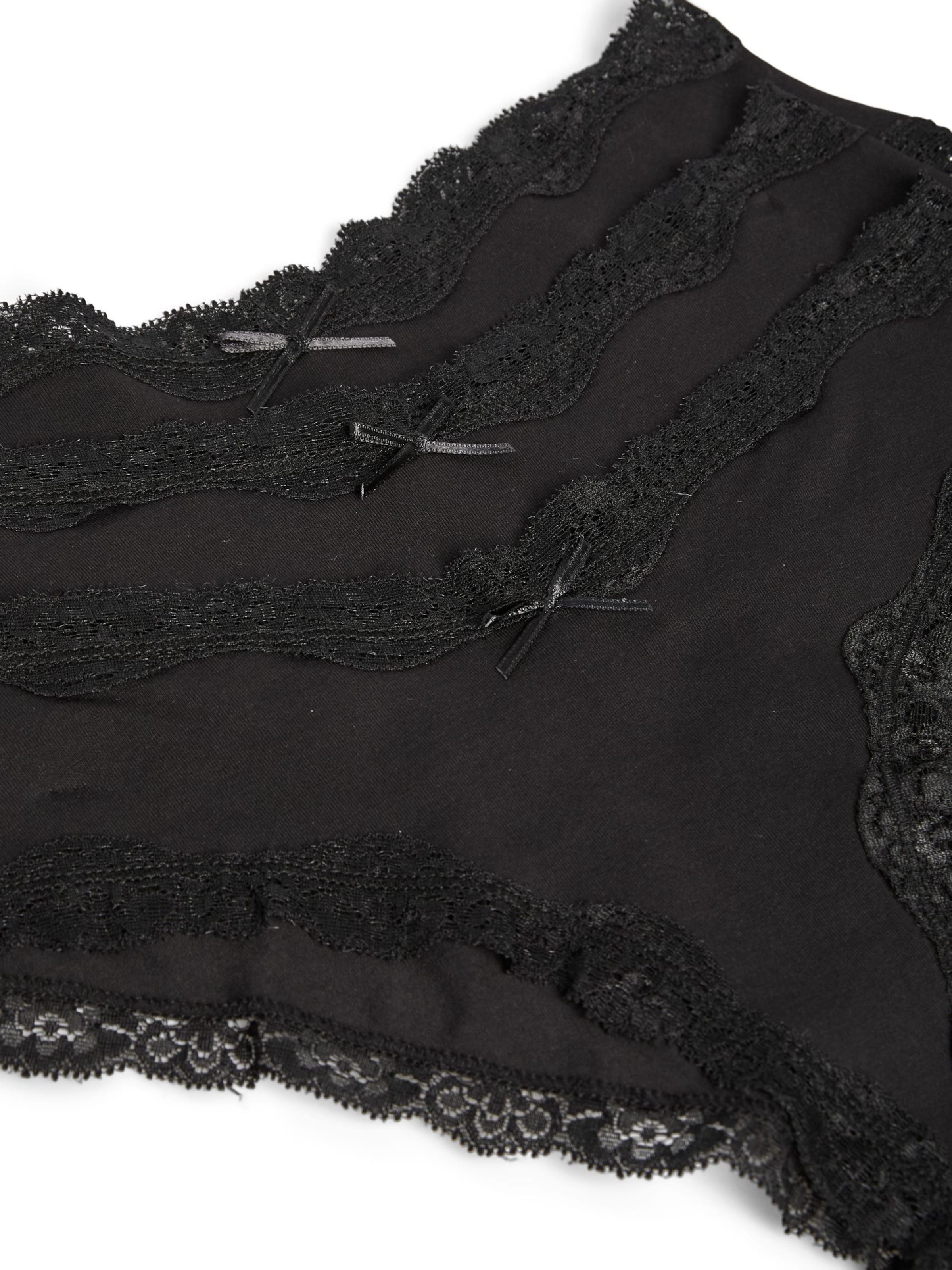 PIECES Spodnje hlače 'NOLA' | črna barva