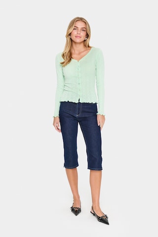 Cardigan 'Gru' SAINT TROPEZ en vert