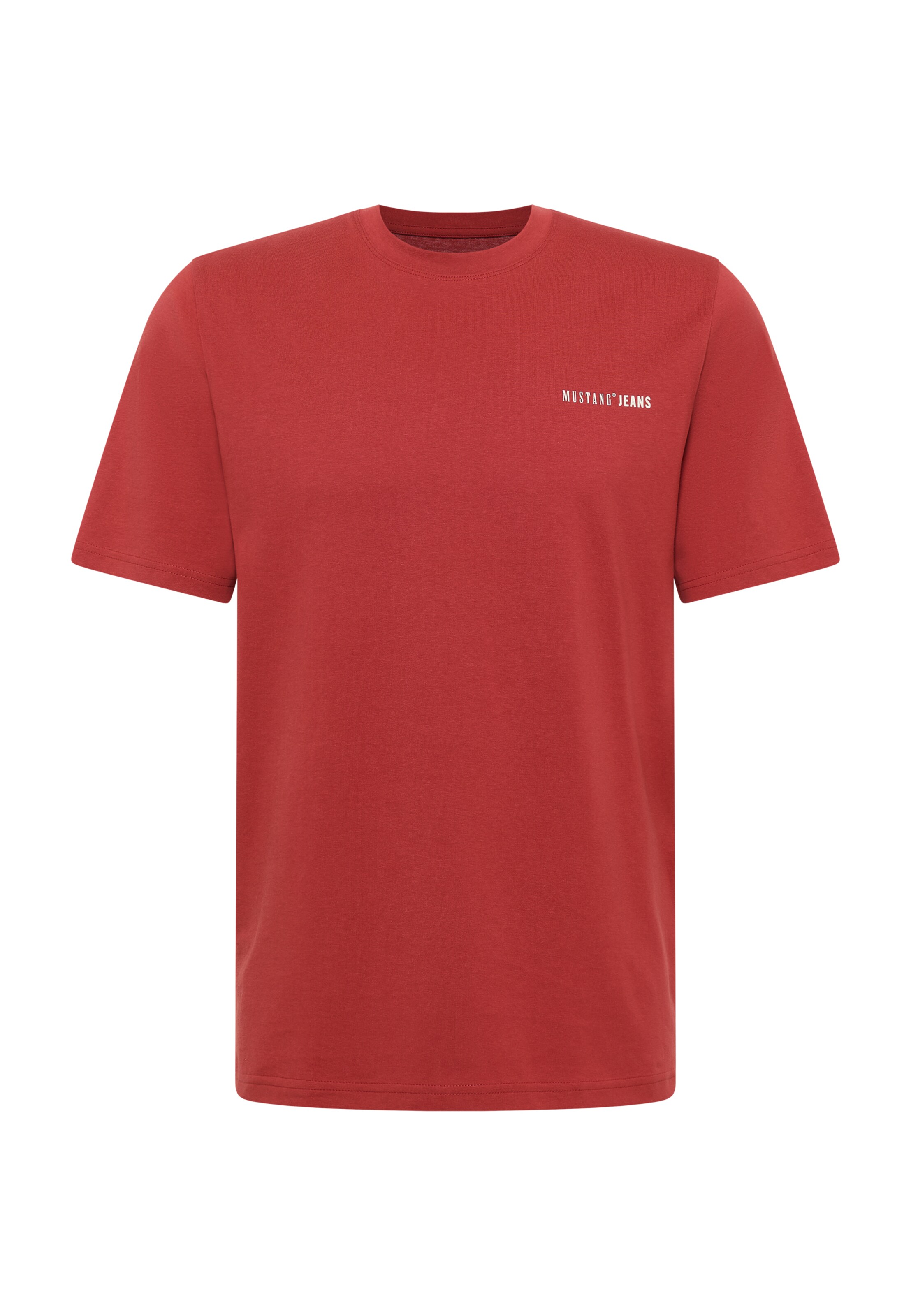 MUSTANG Shirt ' Austin ' in Rot: Vorderseite