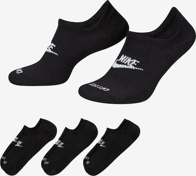 Nike Sportswear Ankelsockor i svart / vit, Produktvy