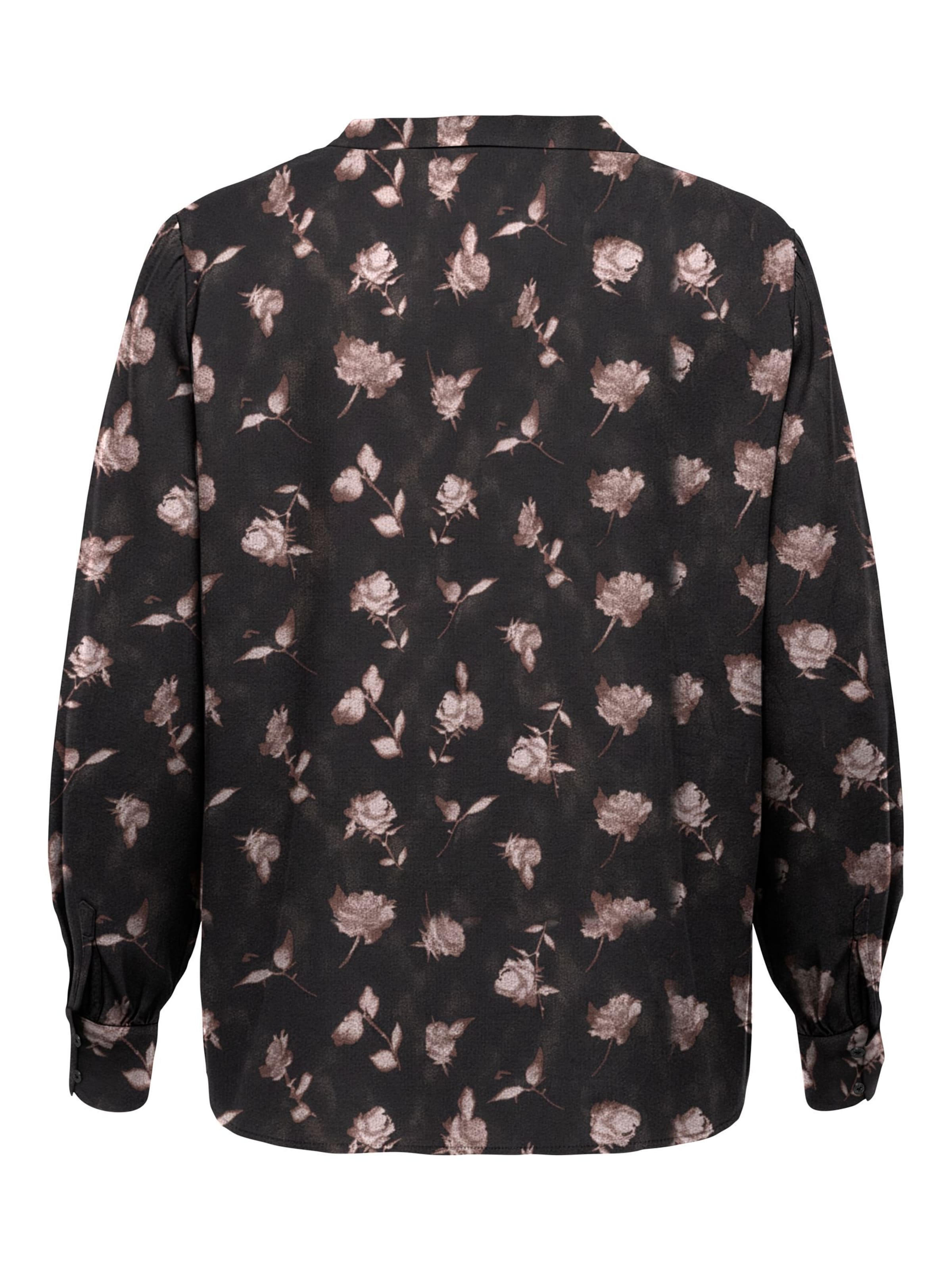 ONLY Carmakoma Bluse 'CARCarrie' in Schwarz