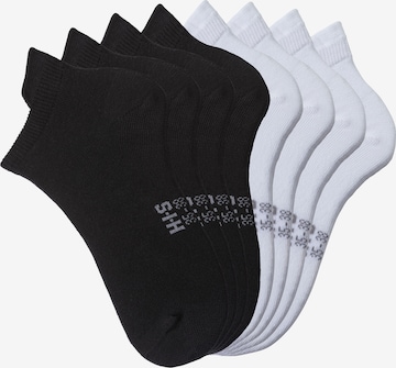 H.I.S Socks in Black: front