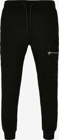 SOUTHPOLE Kalhoty – černá: přední strana