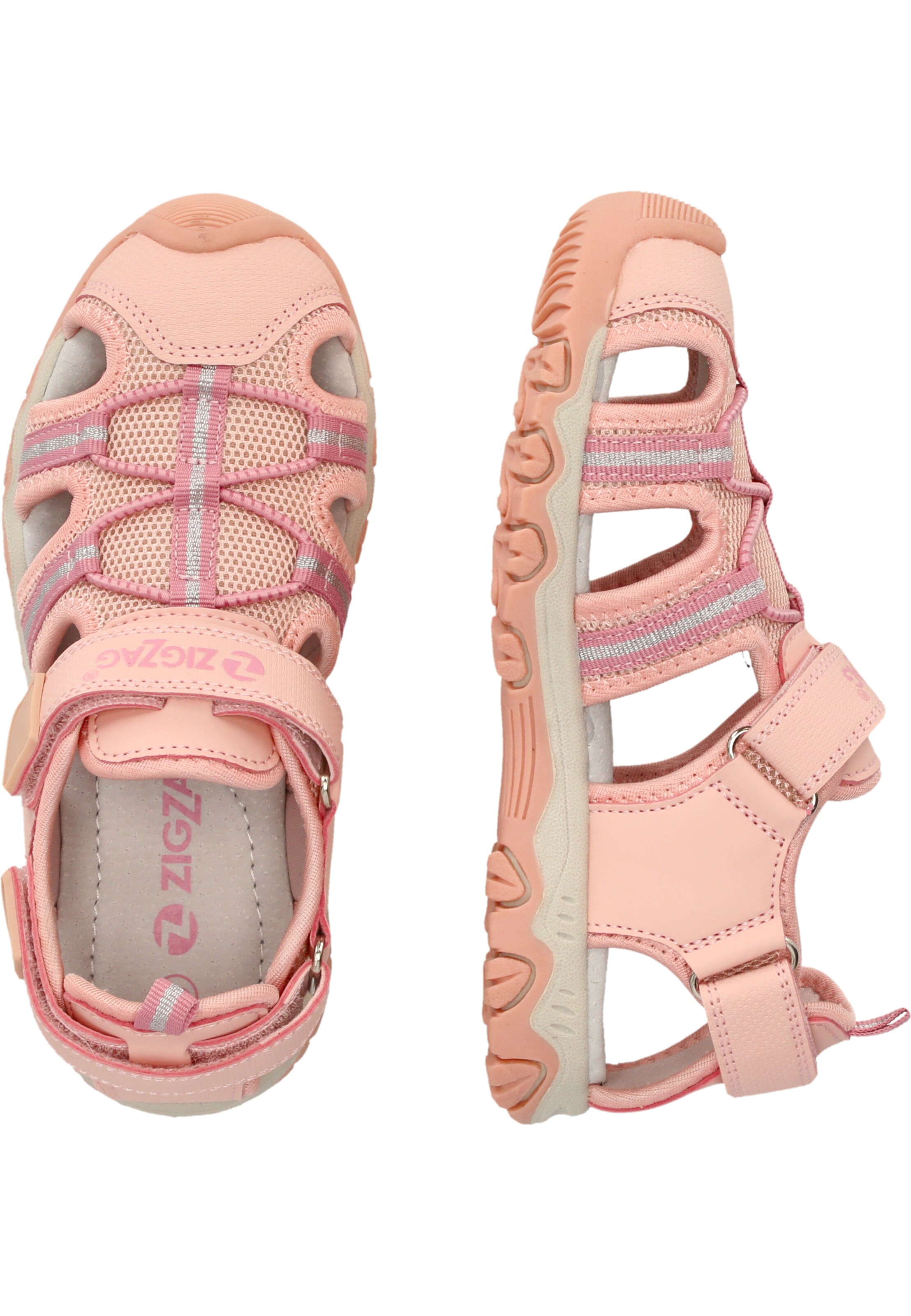ZigZag Open shoes 'Krila' in Pink