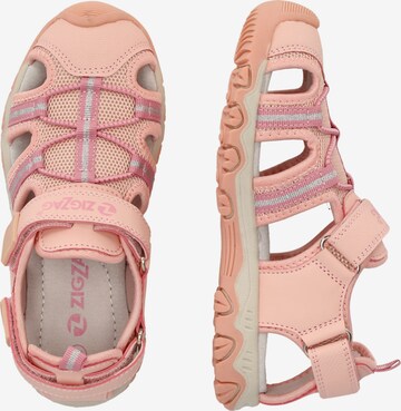 ZigZag Sandals 'Krila' in Pink