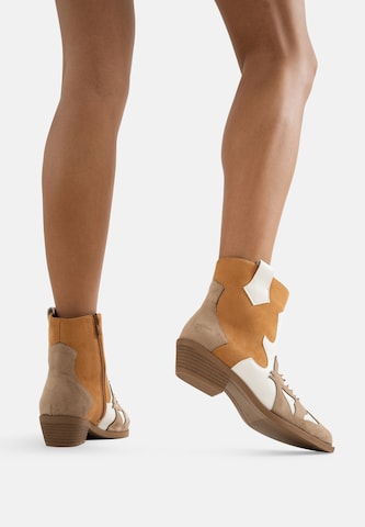 Salinyang Ankelstøvler i beige