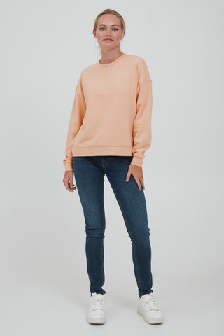 Oxmo Sweatshirt 'GRYNET' in Pink: predná strana