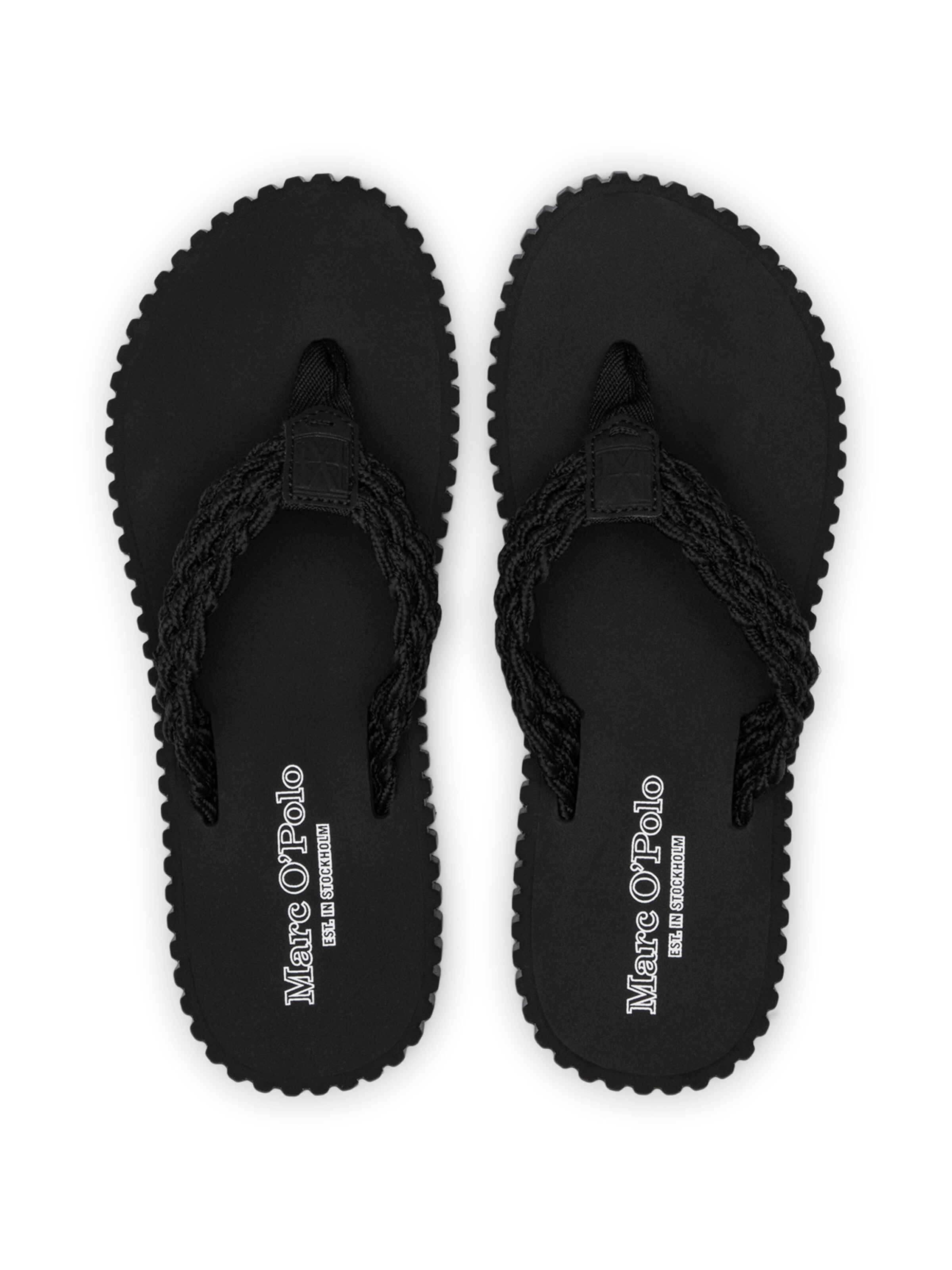 Marc O'Polo - Sandalias de dedo en negro