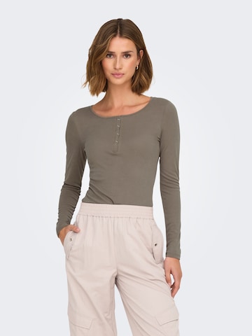 ONLY Shirt 'ONLFREE' in Brown: front