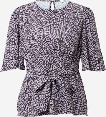 Dorothy Perkins Blouse 'Tea' in Zwart: voorkant