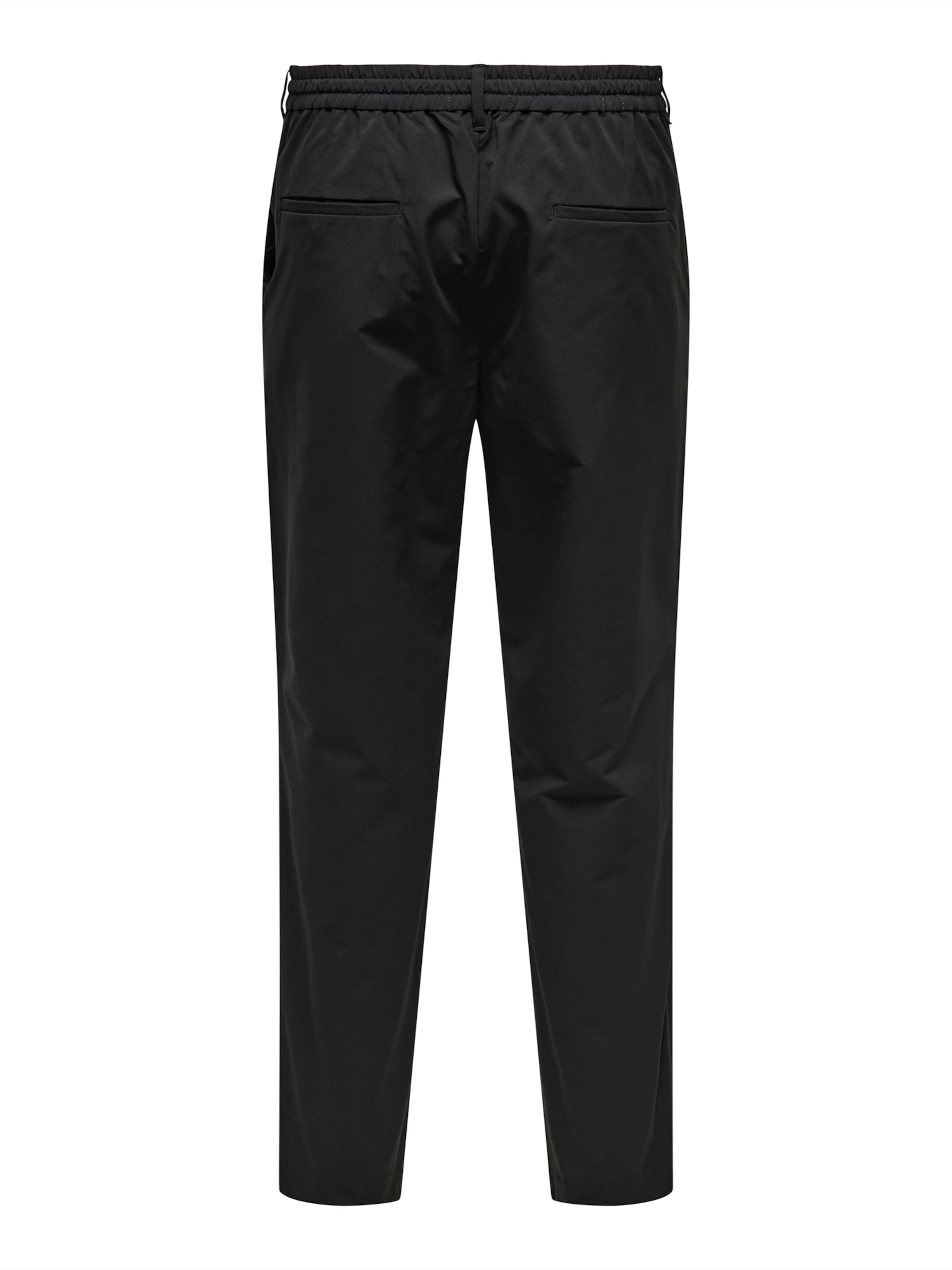 Only & Sons Обычный Брюки-чинос 'ONSFlex' в Черный