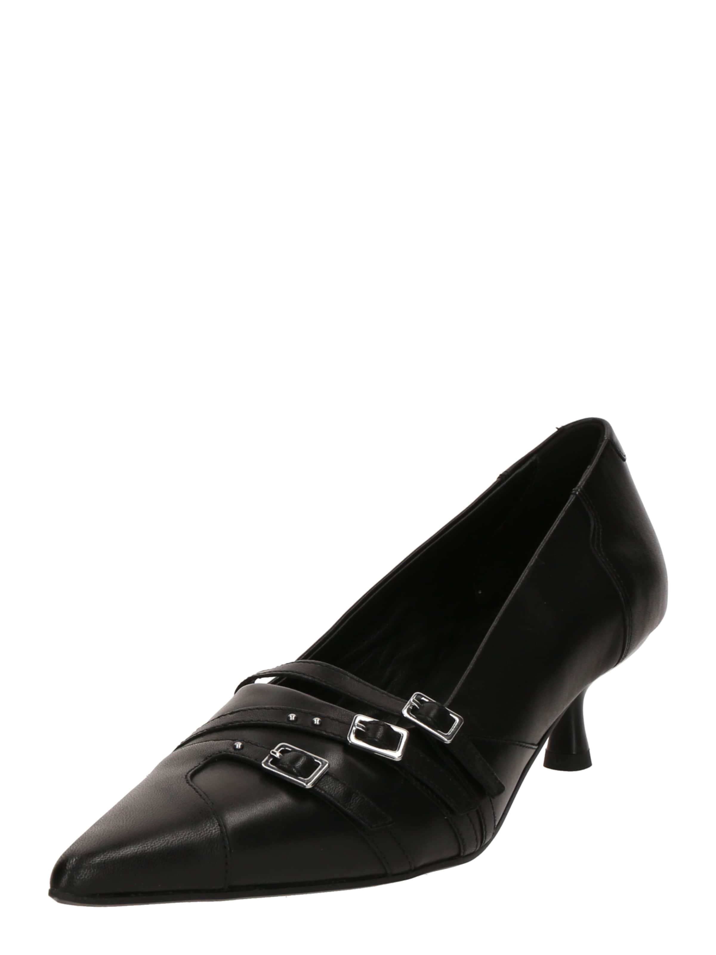 VAGABOND SHOEMAKERS Čevlji s peto 'LYKKE' | črna barva, Prikaz izdelka