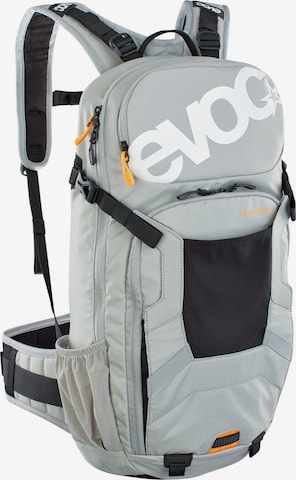 EVOC Backpack 'Protektor' in Grey: front