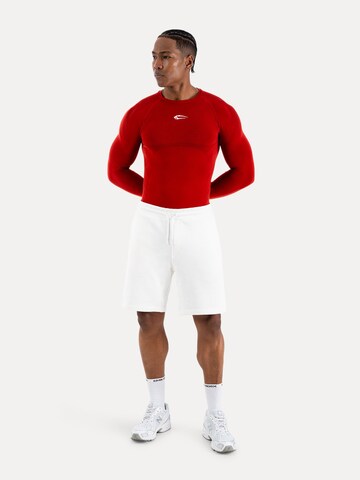 Smilodox Compression Longsleeve Carnos in Rot