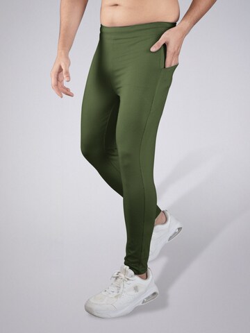 PANTONECLO Skinny Sports trousers 'Pantoneclo Men’s Gym Trouser' in Green
