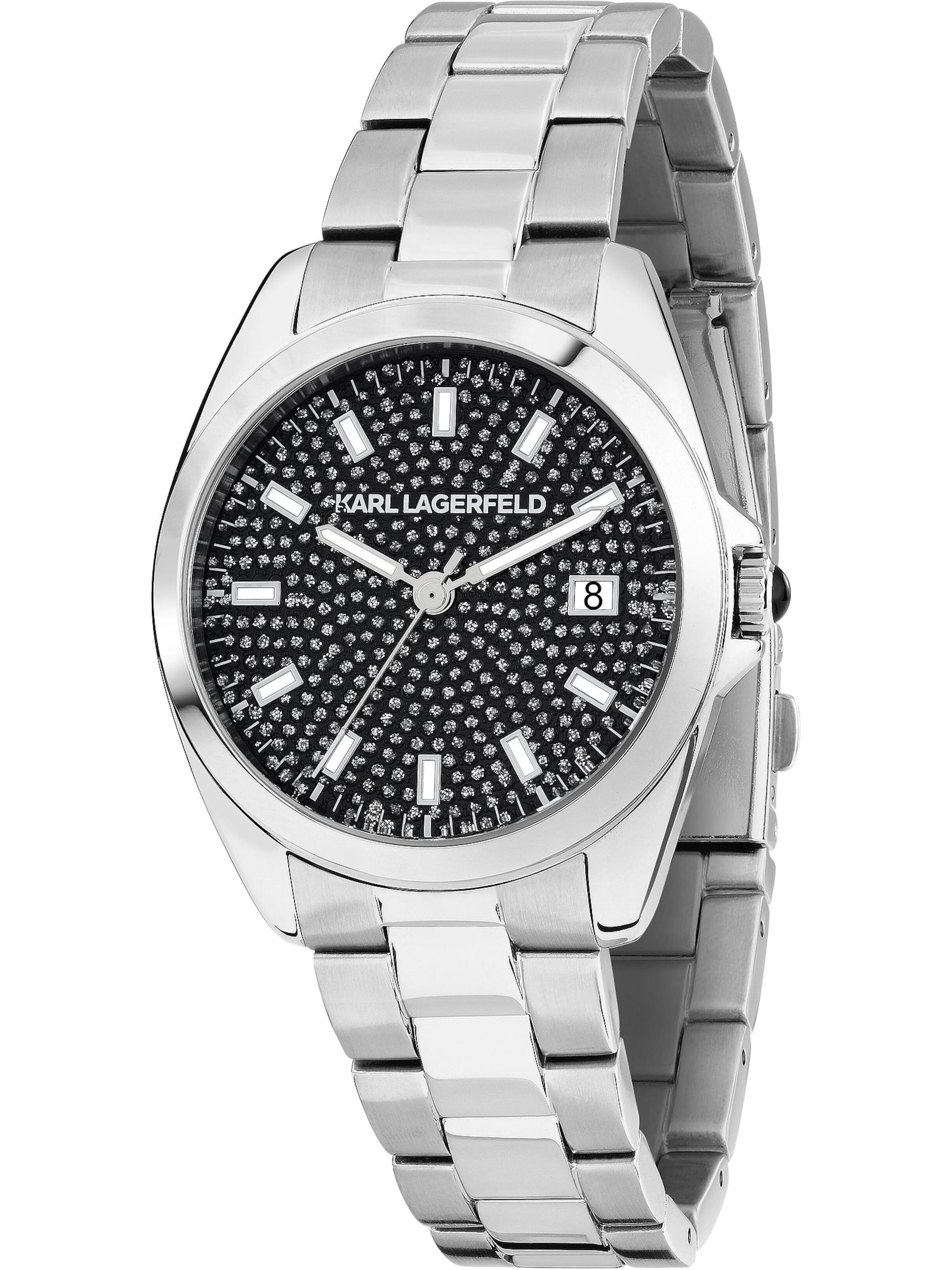Karl Lagerfeld Analog Watch in Silver: front