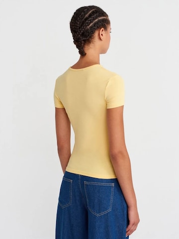 T-shirt 'T-Shirts' Dilvin en jaune