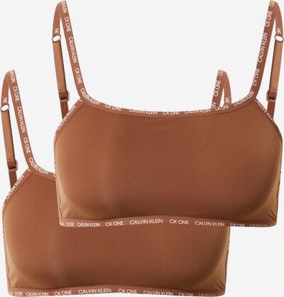 Calvin Klein Underwear Rinnahoidja pruun / valge, Tootevaade